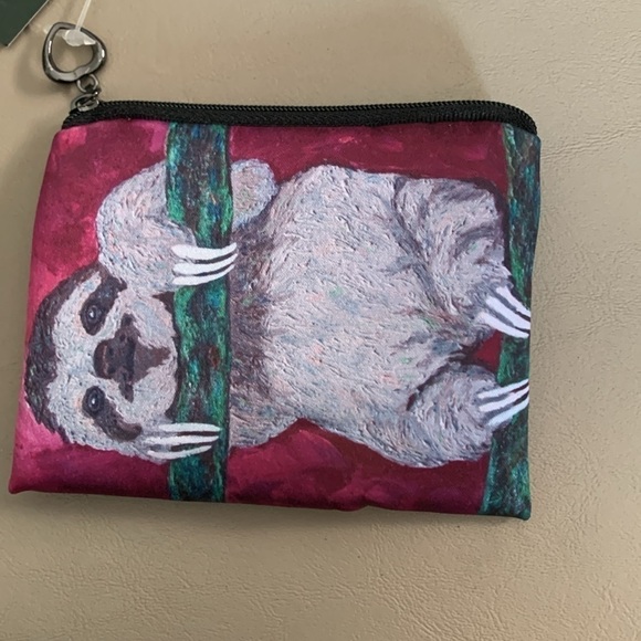 Cute little sloth change purse - Picture 5 of 5